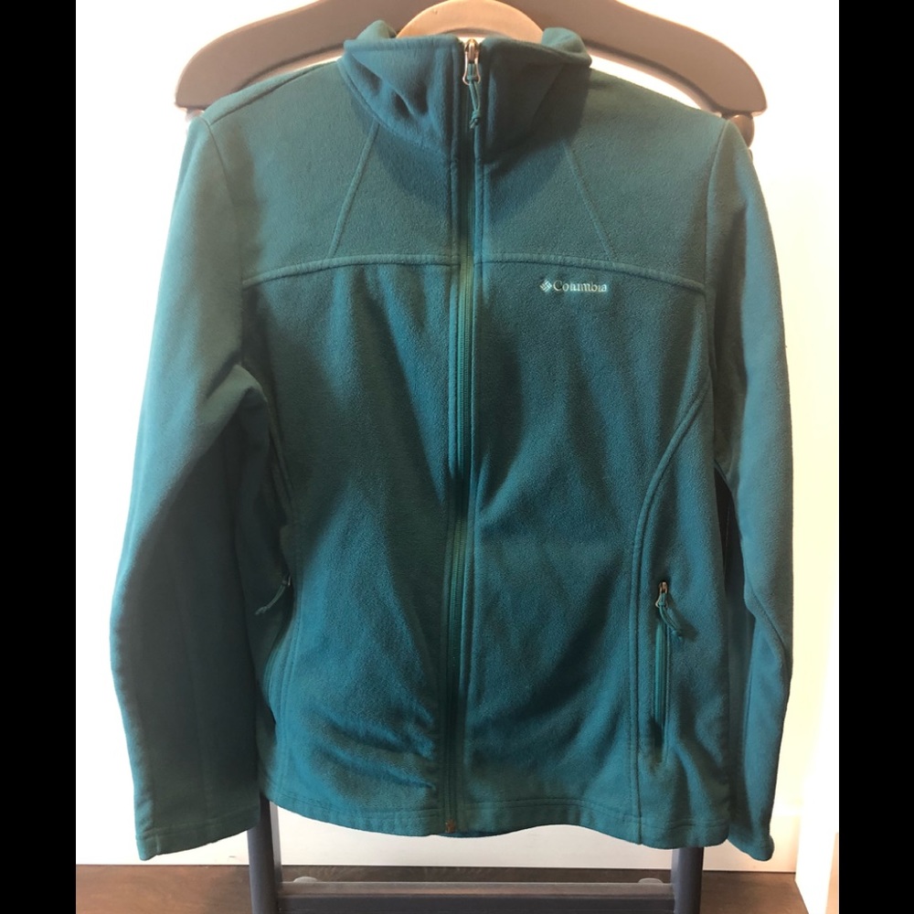 Columbia fleece jacket.